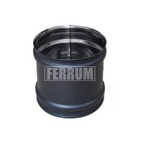 Адаптер ММ (430/0,8 мм / эмаль /600° черная) Ф130 (Ferrum)