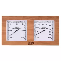 Термогигрометр 21-R SQUARE ОЧКИ канадский кедр квадрат (212F)