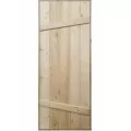 Деревянные двери для бани