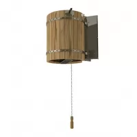Обливное устройство ЛИВЕНЬ ТЕРМО 50л с деревянным ограждением, термодревесина (Инжкомцентр ВВД)