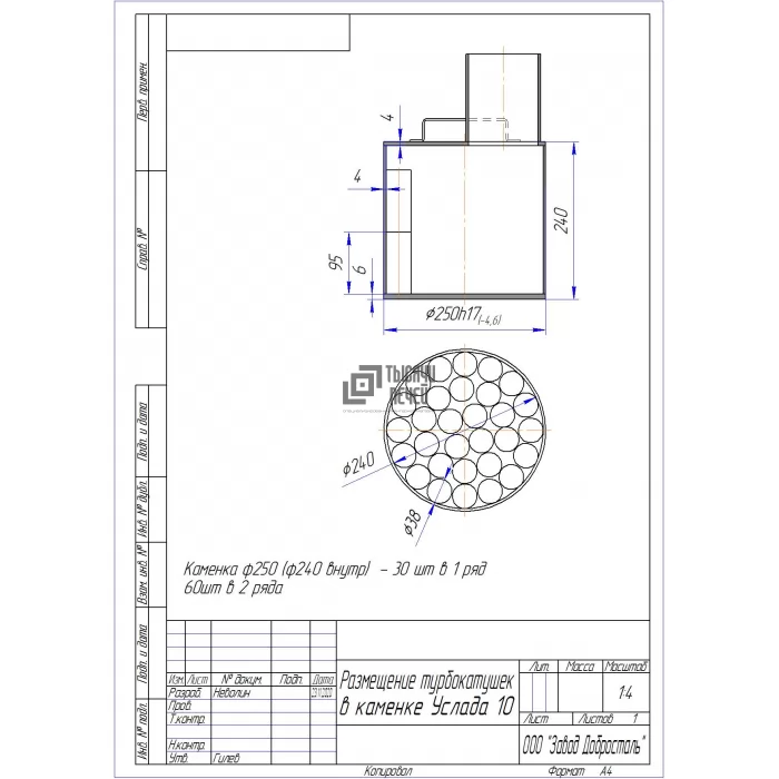 Изображение Печь для бани ЖАРА УСЛАДА 10 под обкладку, топка 6 мм, турбо каменка из нерж. стали, теплообменник слева (Жара) 6 - 14 м3 ОТКЛ
