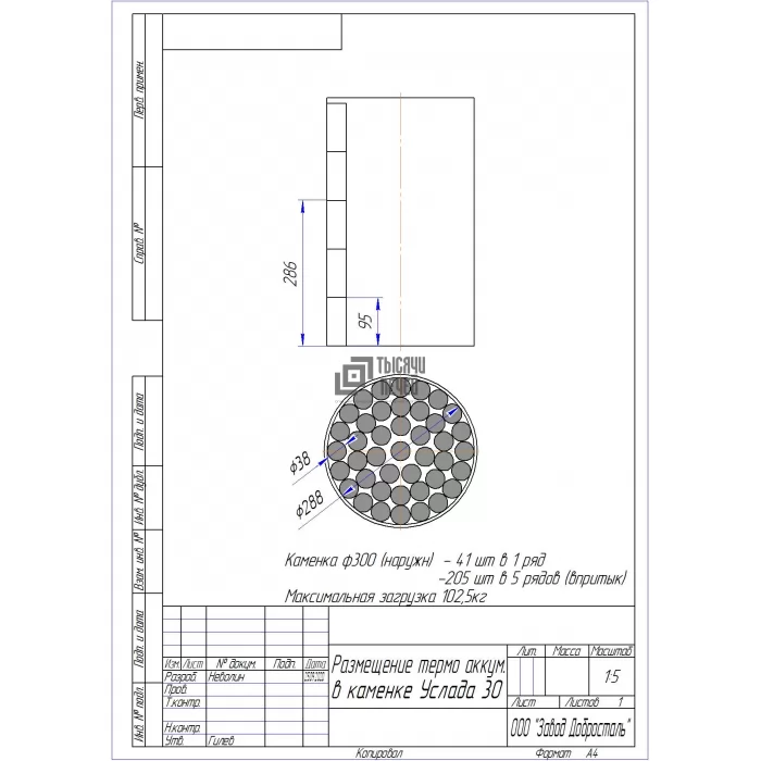 Фотография Печь для бани ЖАРА УСЛАДА 30С сетка, топка 8 мм, базовая каменка (Жара) 16 - 30 м3 ОТКЛ