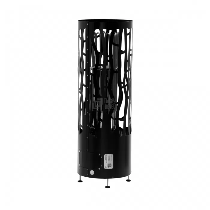 Изображение Электрическая печь BORN Rain Black 70  со встроенным пультом 7 кВт (Born) 6-10 м3 ОТКЛ