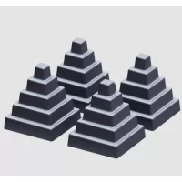 Чугунные пирамидки для закладки в каменку, уп 4 шт., 4 кг (Техно Лит)