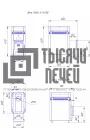 Печь для бани РУСЬ-9 ЛУ (Теплодар) 4-9 м3