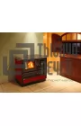Печь-плита THERMO MAGNUM PLUS 4D D RED, c теплообменником, правая духовка (MBS) 320 м3