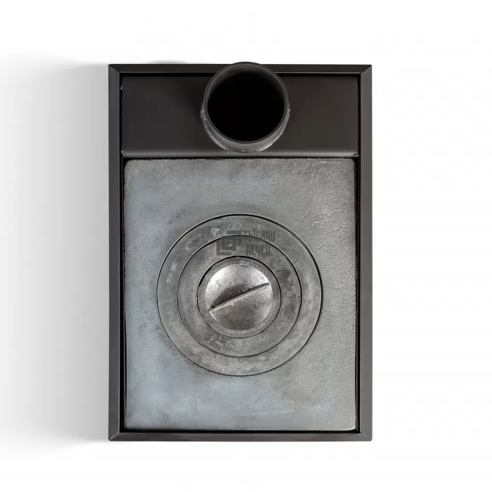 Печь отопительно-варочная ПО-5 со стеклом (Радуга) 75м3 - фото, отзывы