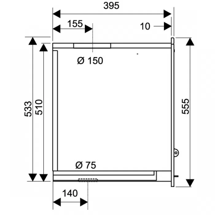 Фотография Каминная топка NEO 55 G (Supra) 6 кВт