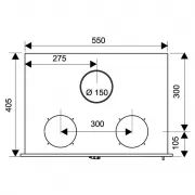 Превью Каминная топка NEO 55 G (Supra) 6 кВт