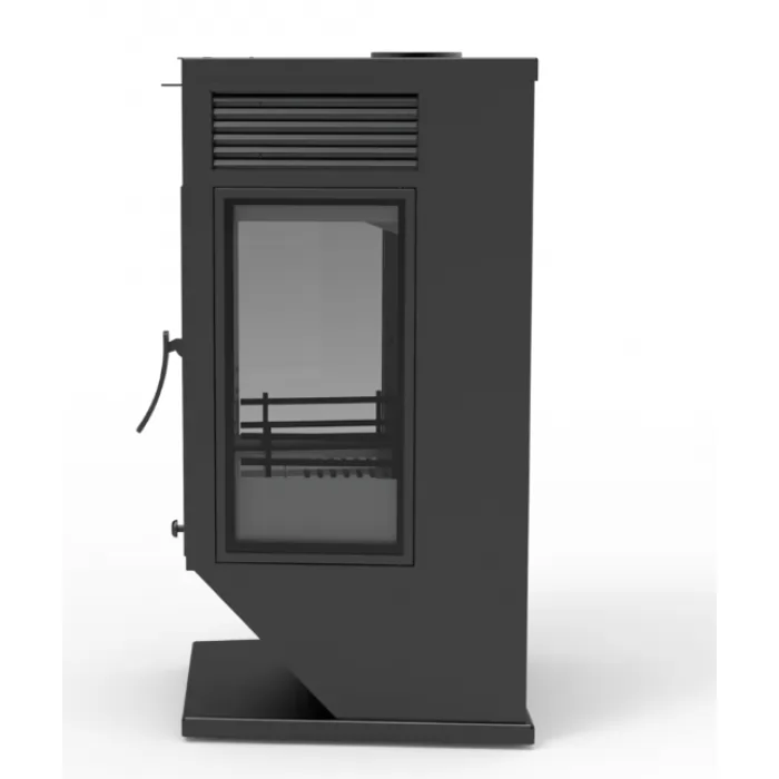 Изображение Печь-камин HORS-9 (Хорс), сталь+чугун (Black Stove) до 200 м3