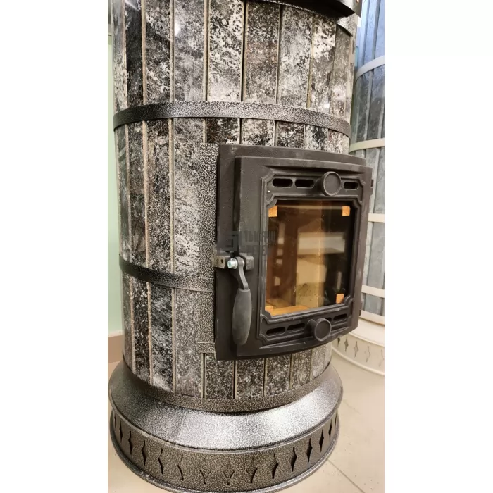 Кирпичная отопительная печь ЛАДУШКА в амфиболите (КДМ) до 62 м3 - фото товара