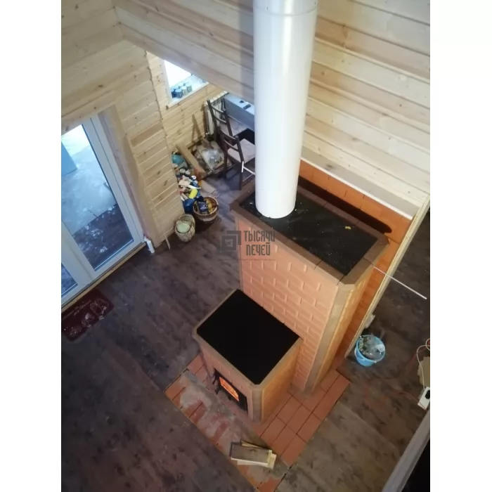 Кирпичная отопительная печь ВОЛЖАНКА (КДМ) 150 м3 - фото, отзывы