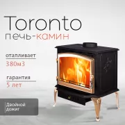 Чугунная печь-камин TORONTO (Loki) 14 кВт