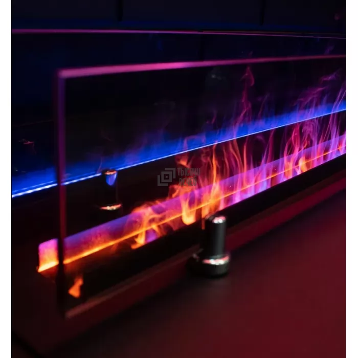 Фотография Прозрачное стекло Black для 3D FireLine 600 и HUGO 26 (Schones Feuer)