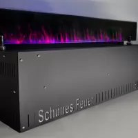 Превью Непрозрачное стекло Black Lacobel для 3D FireLine 800 (Schones Feuer)