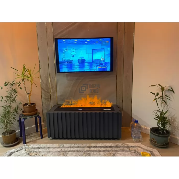 Электрический паровой камин 3D FireLine Base 1000 Classic + Blue (Schones Feuer) - фото товара
