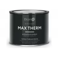 Эмаль термостойкая Elcon Max Therm 500°С, красно-коричневая, ж/б 0,4 кг, 1/24 (Elcon)