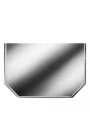 Притопочный лист VPL062-INBA, 500Х1000мм, зеркальный (Вулкан)