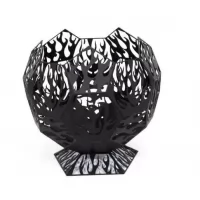 Костровая чаша-сфера Огненный цветок, 620х580, 3мм (Kennet)