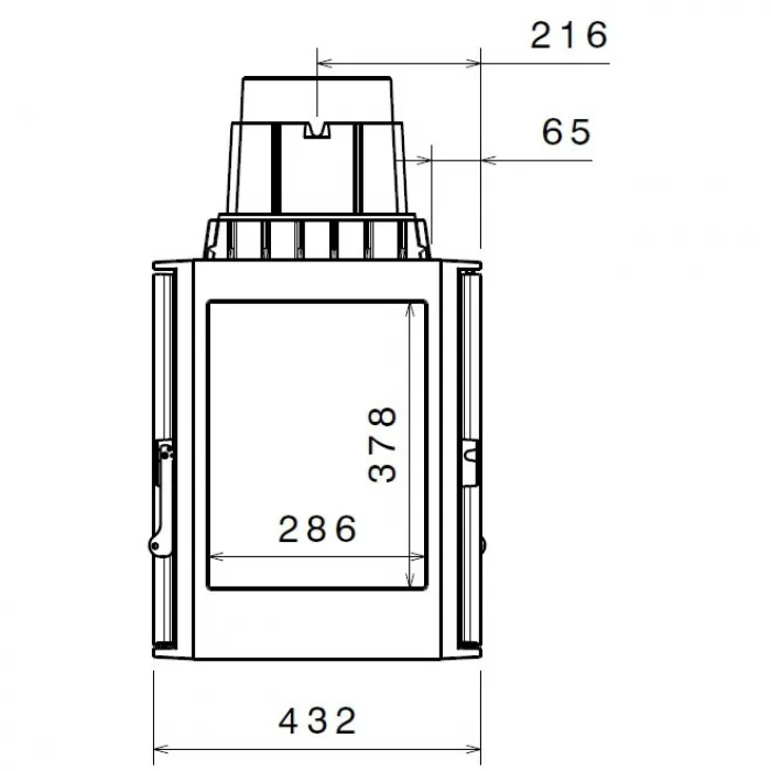 Фотография Чугунная топка LCI 9 G4 (Liseo Castiron) 16 кВт