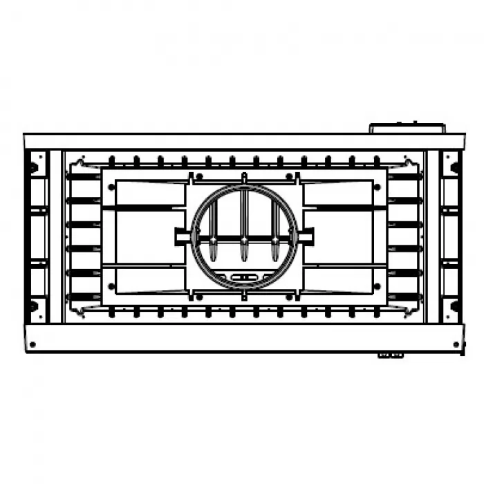 Чугунная топка LCI 9 GFL (стекло слева) (Liseo Castiron) 16 кВт - фото товара