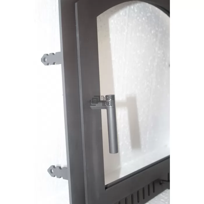 Фотография Арочная дверца с поддувалом в раме, 1 створка (На заказ)