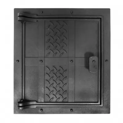 Дверь топочная уплотненная ДТУ-4Д 'Лофт' 250x280 RLK 4019, крашеная (Рубцовск-Литком)