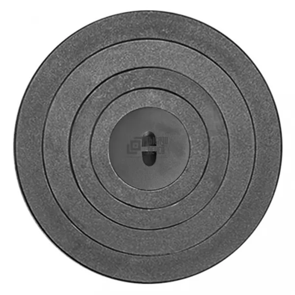 Плита чугунная круглая ПК.400, крашеная (РубЛит)