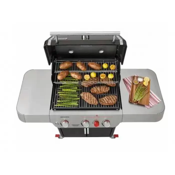 Газовый гриль WEBER Genesis E-325s - Black, 68х48 см (Weber) - фото товара