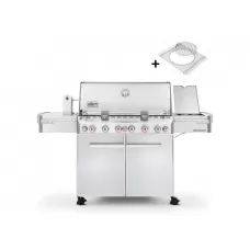 Превью Газовый гриль WEBER Summit S-670 GBS - Stainless steel, 80,5х49 см (Weber)