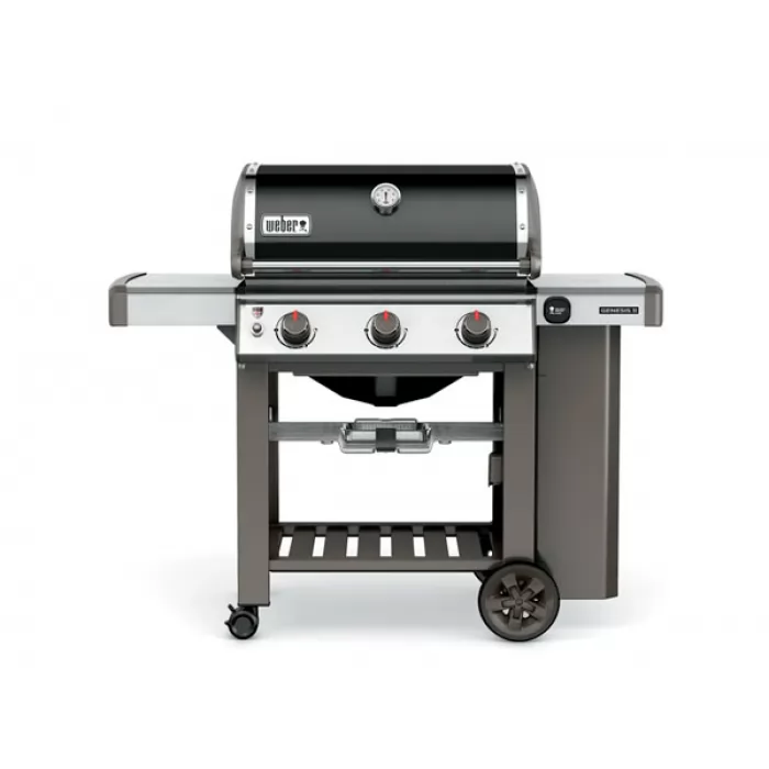 Фотография Газовый гриль WEBER Genesis II E-310 GBS - Black, 68х48 см (Weber)