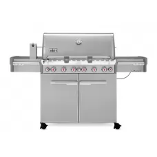 Газовый гриль WEBER Summit S-670 GBS - Stainless steel, 80,5х49 см (Weber)