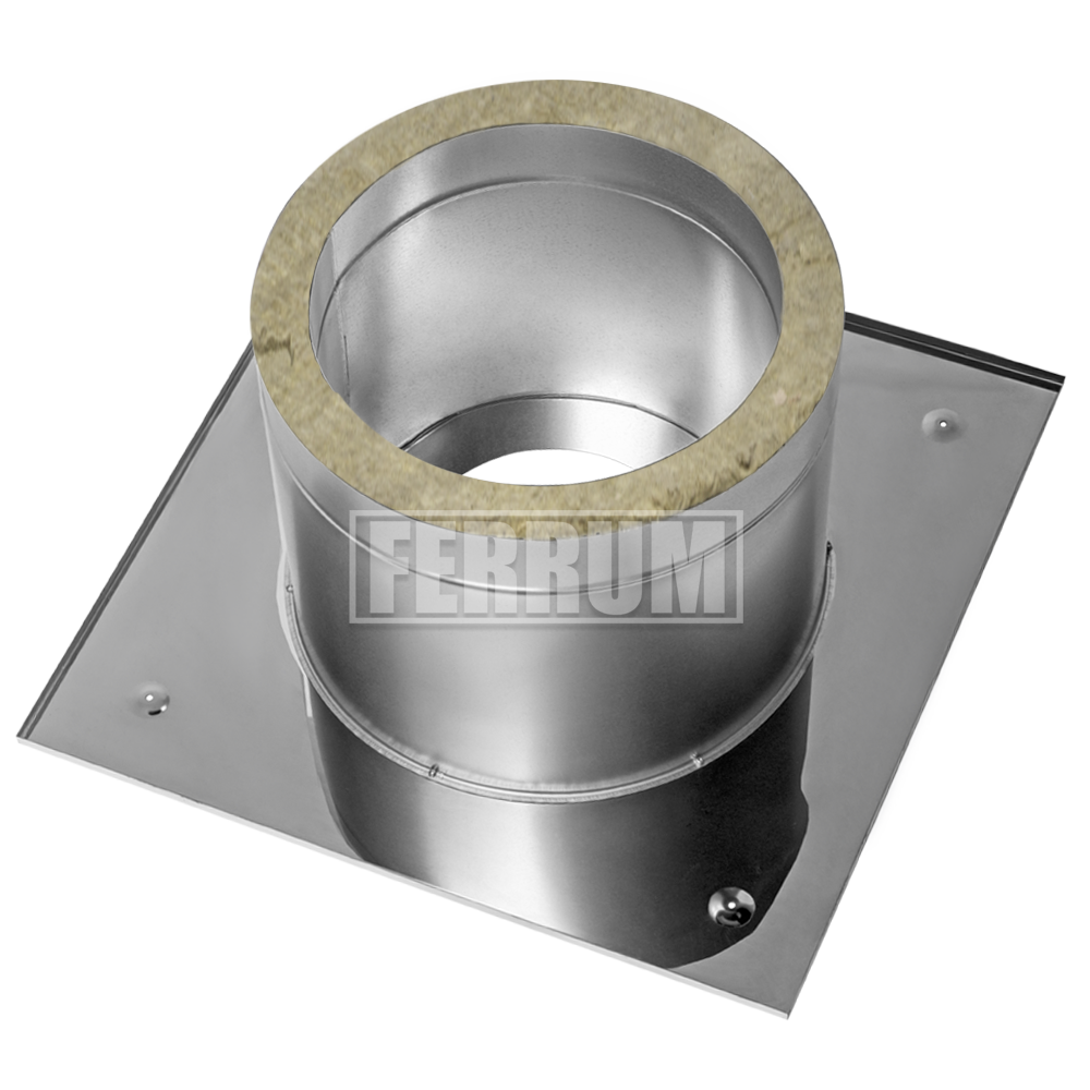 Потолочно проходной узел (430/0,5 мм + термо) max t=450° C, 600 мм, Ф210  (Ferrum) купить по цене 3 019 руб. в Екатеринбурге | 1000 Печей