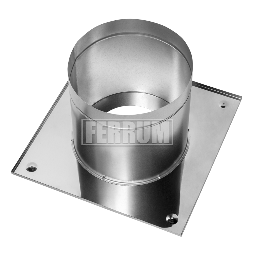 Потолочно проходной узел (430/0,5 мм) max t=200° C, 500 мм, Ф200 (Ferrum)  купить по цене 1 464 руб. в Екатеринбурге | 1000 Печей